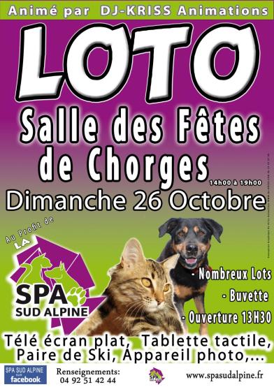 loto gap chorges embrun hautes alpes octobre 2014